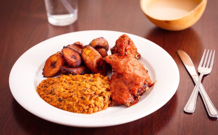 Jollof rice with turkey